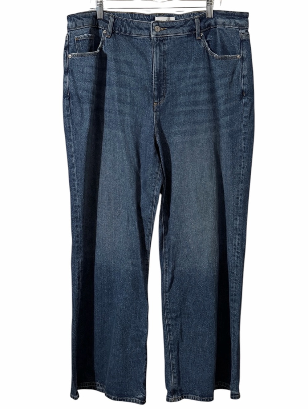 NWT Loft The Wide Leg High Rise Curvy Jeans Womens plus size Y2K 90s baggy boho